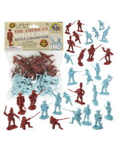 Set de Figuras de Soldados BMC Guerra Revolucionaria 44pc