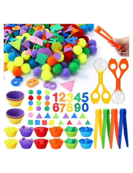 Conjunto de Juguetes de Motricidad Fina Blosssound 550 Pcs