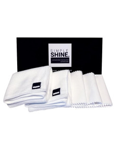 Juego de Paños para Brillar Zapatos Simple Shine 5 Piezas