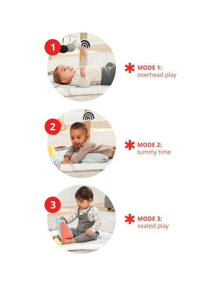 Gimnasio de Juego Montessori Skip Hop + Juguete Dentición Elefante