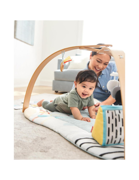 Gimnasio de Juego Montessori Skip Hop + Juguete Dentición Elefante