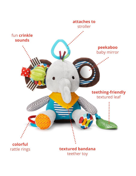 Gimnasio de Juego Montessori Skip Hop + Juguete Dentición Elefante