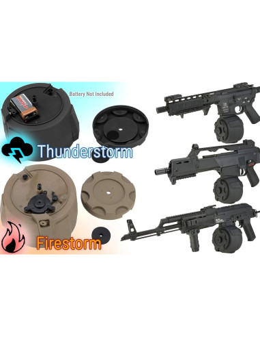 Cargador Eléctrico Angel Custom Thunderstorm 1500 Rondas Airsoft M14