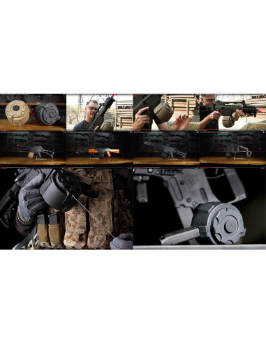 Cargador Eléctrico Angel Custom Thunderstorm 1500 Rondas Airsoft M14