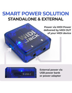 Interfaz MIDI Bluetooth CME WIDI Jack Ultra Baja Latencia 2