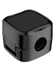 Paquete de 10 Clips Adhesivos Organizadores de Cables Negro