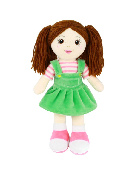 Muñeca Suave de Trapo 35.56 cm Playtime by Eimmie - Set 3 Piezas