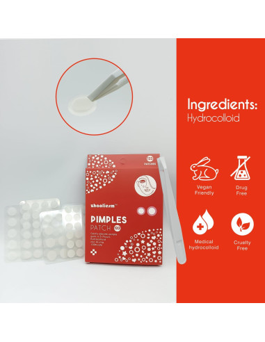 Parche Hidrocoloide para Granos ZHAOLIESM - 122 Conteos