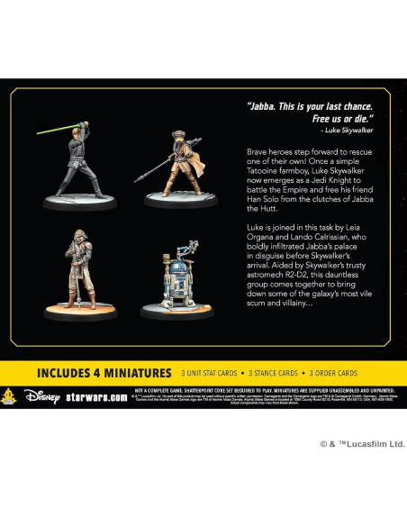 Paquete de Escuadra Star Wars Shatterpoint - 4 Miniaturas