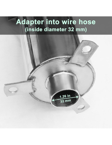 Bomba de Pozo Manual Gtouse Acero Inoxidable 10m Jardín