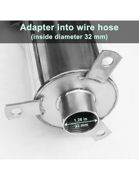 Bomba de Pozo Manual Gtouse Acero Inoxidable 10m Jardín