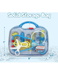 Kit de Doctor para Niños Playkidiz - 8 Piezas Educativas 2