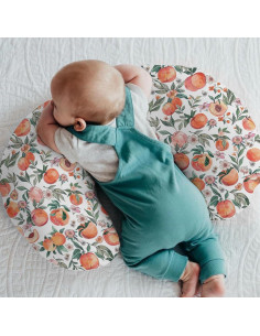 Funda de Almohada de Lactancia Vintage Duraznos 55.88x45.72 cm 2