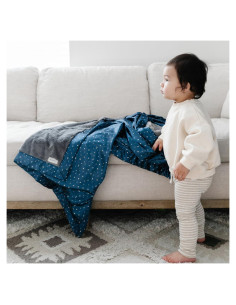 Manta de Recepción Saranoni Estrella Brillante 76x102 cm