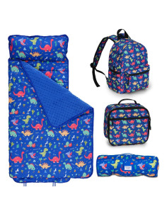 Colchoneta para Siesta Niños Kulahlik Dinosaurio 104x84 cm