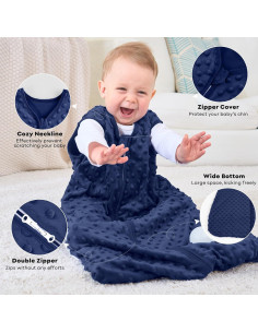 Saco de dormir para bebés FIEMOL 1.5 TOG Algodón 0-6 meses 2