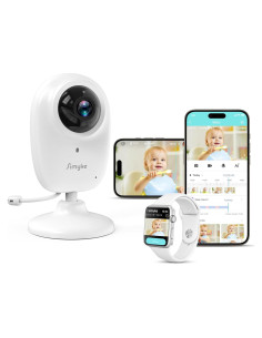 Monitor de Video para Bebés Simyke U2SE 1080P WiFi Control APP