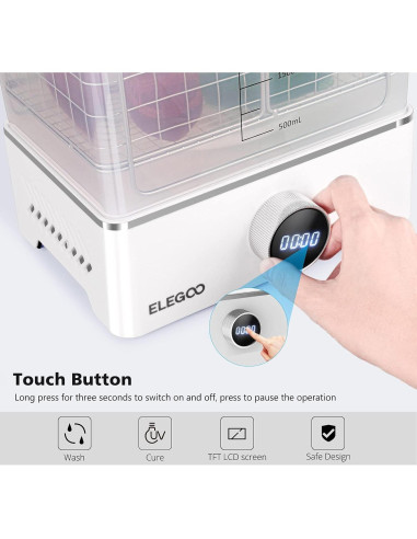 Paquete ELEGOO Mercury X con estación de lavado y curado