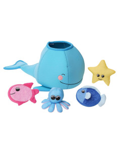 Juguete de Baño Flotante Manhattan Toy Ballena 5 Piezas