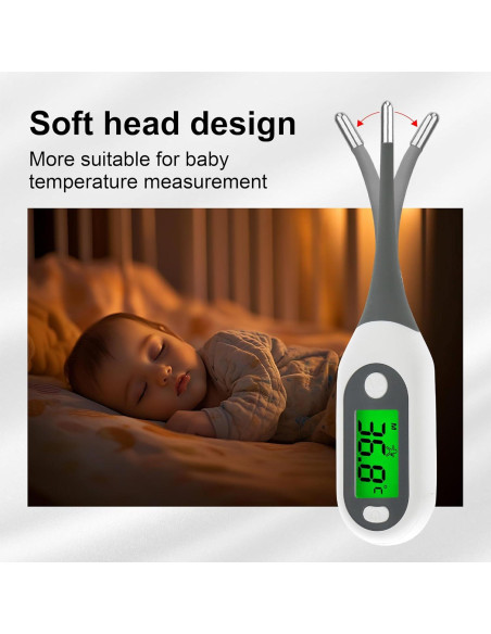 Termómetro Digital Pepultech YD203 para Adultos y Niños - 16s