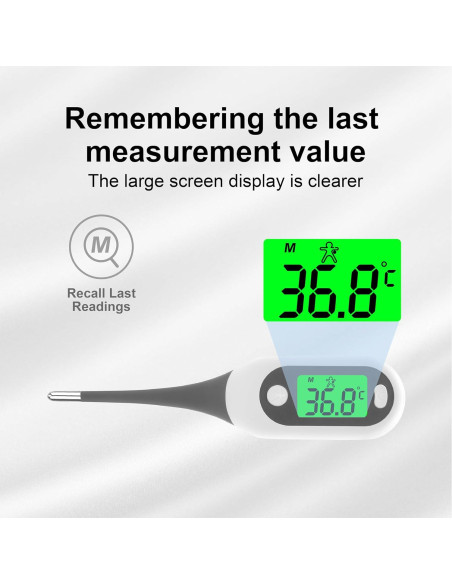 Termómetro Digital Pepultech YD203 para Adultos y Niños - 16s