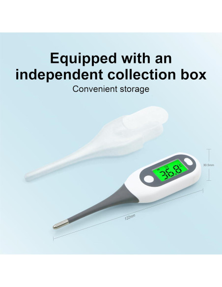 Termómetro Digital Pepultech YD203 para Adultos y Niños - 16s