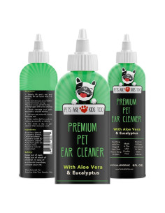 Limpiador de Oídos para Mascotas Pets Are Kids Too - Aloe Vera y Eucalipto