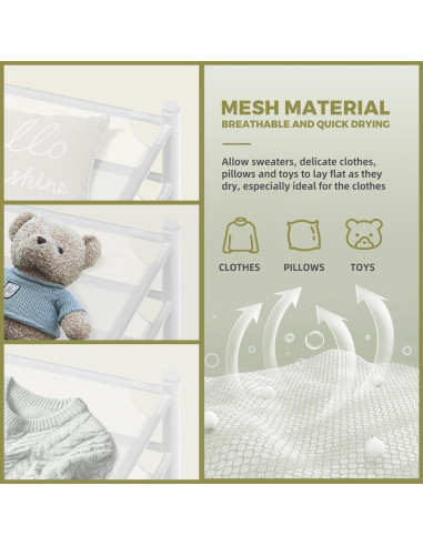 Secador de Ropa Plano Apilable STORAGEIDEAS 2 Capas 70.96cm