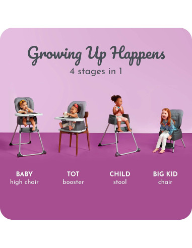 Silla Alta 4-en-1 Century Dine On Metro, Crece con el Niño