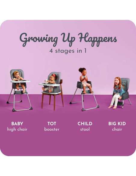 Silla Alta 4-en-1 Century Dine On Metro, Crece con el Niño