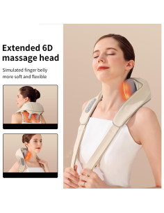 Masajeador de Cuello Shiatsu ACKIND con Calor y Control 2