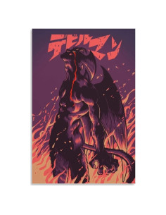 Póster de Lienzo SIPMAN Devilman Crybaby 30x45 cm Decoración