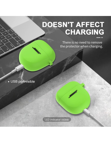 Funda de Silicona Verde AIBEAMER para Bose QuietComfort II 2022