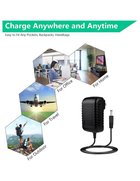 Adaptador de corriente AC 12V 2A 24W KONKIN BOO para TP-Link Deco X20