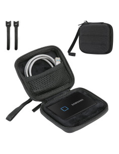 Funda ProCase para Samsung T7/T7 Touch SSD 500GB-2TB - Negro