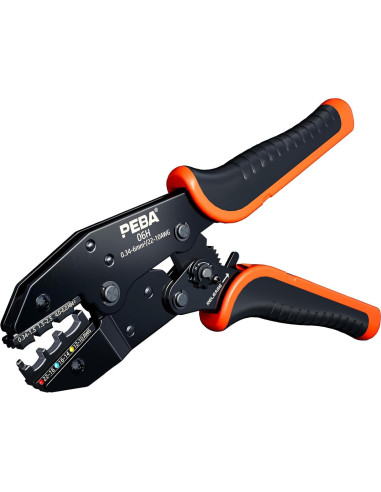 Herramienta de Crimpado PEBA con 110 Conectores Termorretráctiles