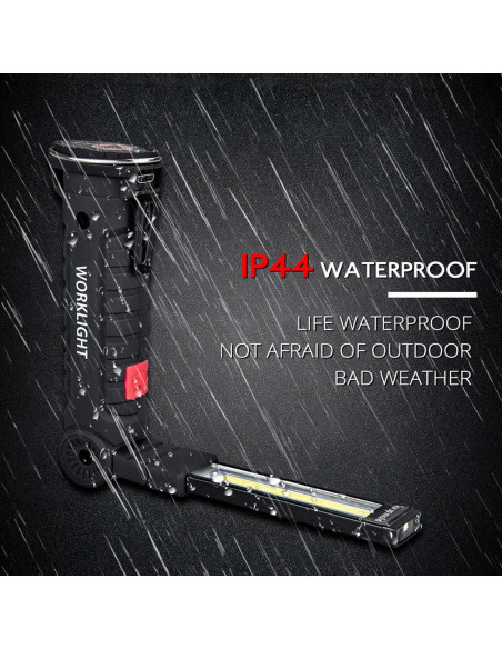 Luz de Trabajo LED Recargable OTYTY 1000 Lúmenes 5 Modos