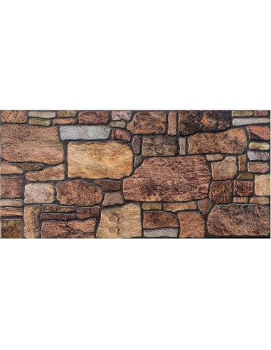 Paneles de Pared 3D Dundee Deco - Piedra Sepia Cobre 5.03 m