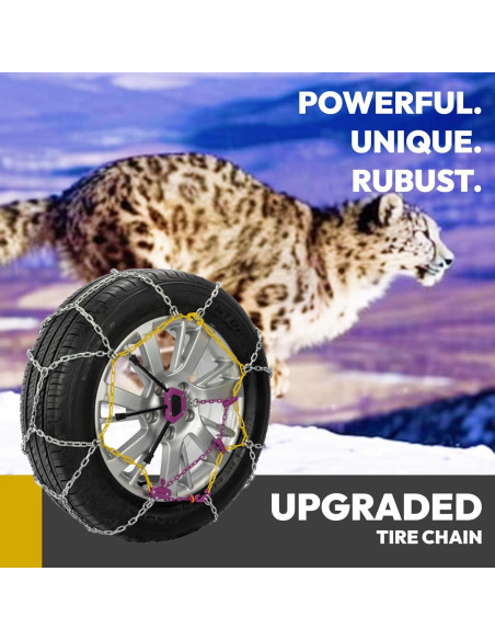 Cadenas de Nieve SNOCATENA SP1550A para Neumáticos 205-265 mm