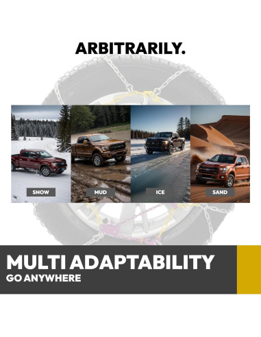 Cadenas de Nieve SNOCATENA SP1550A para Neumáticos 205-265 mm