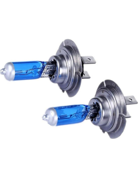 2 Bombillas H7 12V 100W Xenon Blanco 5500K ZMShun