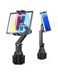 Soporte para Tablet en Portavasos Peastrex Ajustable 38 cm