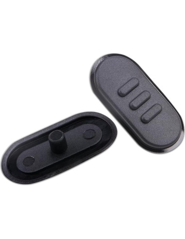 Botón PTT KOOBOOK para Radio de Dos Vías A10 A12 Negro