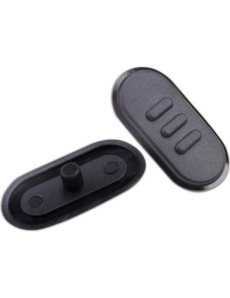 Botón PTT KOOBOOK para Radio de Dos Vías A10 A12 Negro