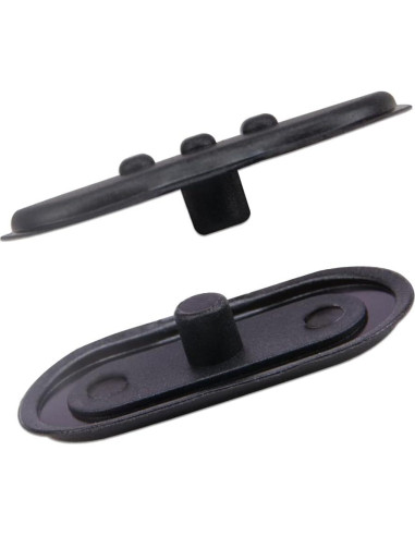 Botón PTT KOOBOOK para Radio de Dos Vías A10 A12 Negro