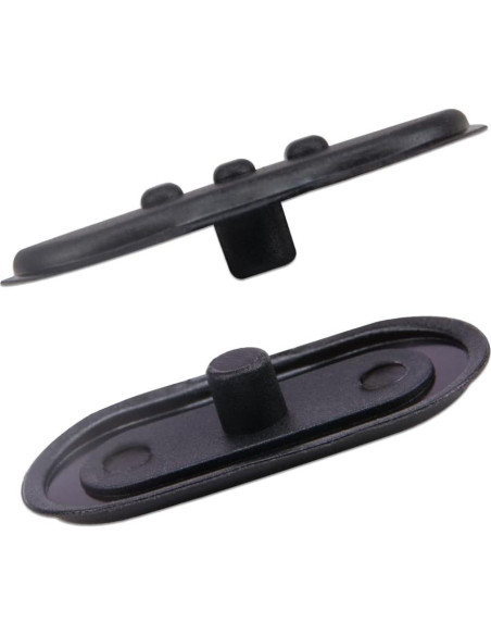 Botón PTT KOOBOOK para Radio de Dos Vías A10 A12 Negro