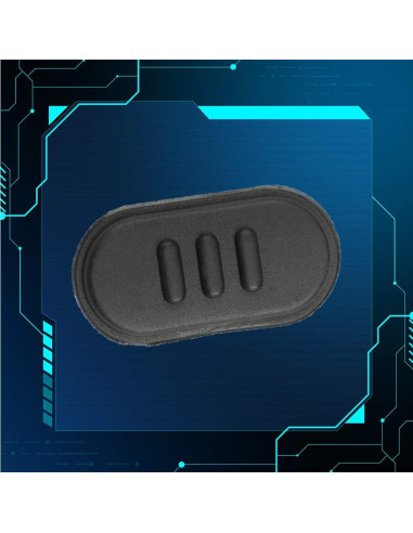 Botón PTT KOOBOOK para Radio de Dos Vías A10 A12 Negro