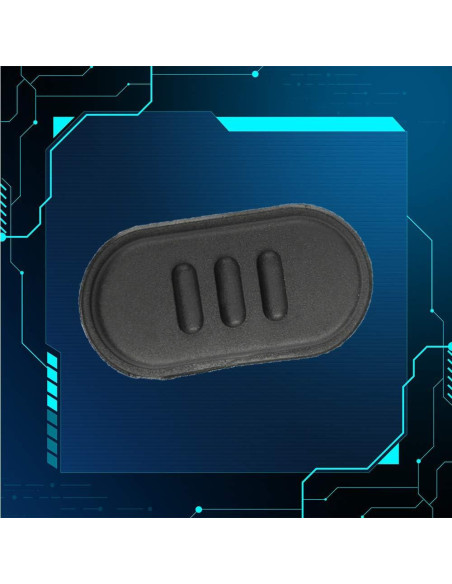 Botón PTT KOOBOOK para Radio de Dos Vías A10 A12 Negro