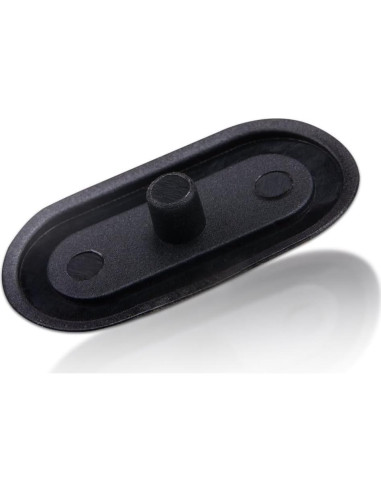 Botón PTT KOOBOOK para Radio de Dos Vías A10 A12 Negro