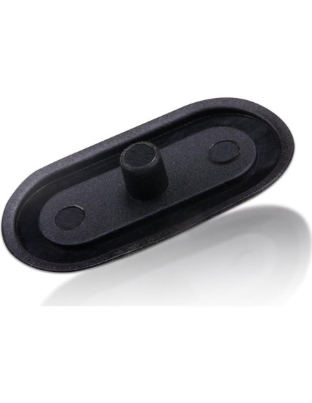 Botón PTT KOOBOOK para Radio de Dos Vías A10 A12 Negro